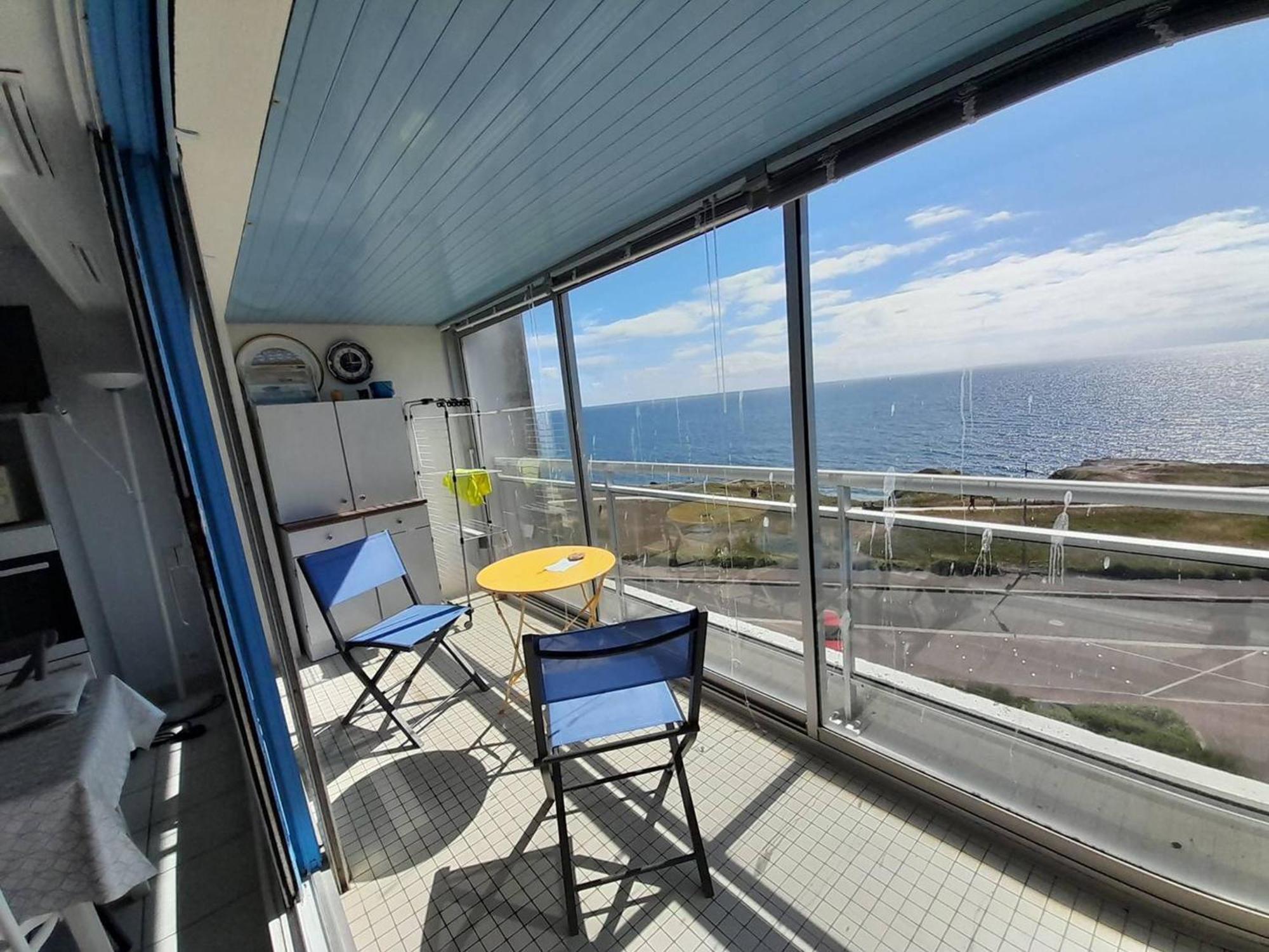 Studio Face Mer Avec Balcon-Veranda, Parking Prive, Criques A Proximite, Accueil Petits Chiens - Fr-1-324-32 Saint-Hilaire-de-Riez Eksteriør bilde